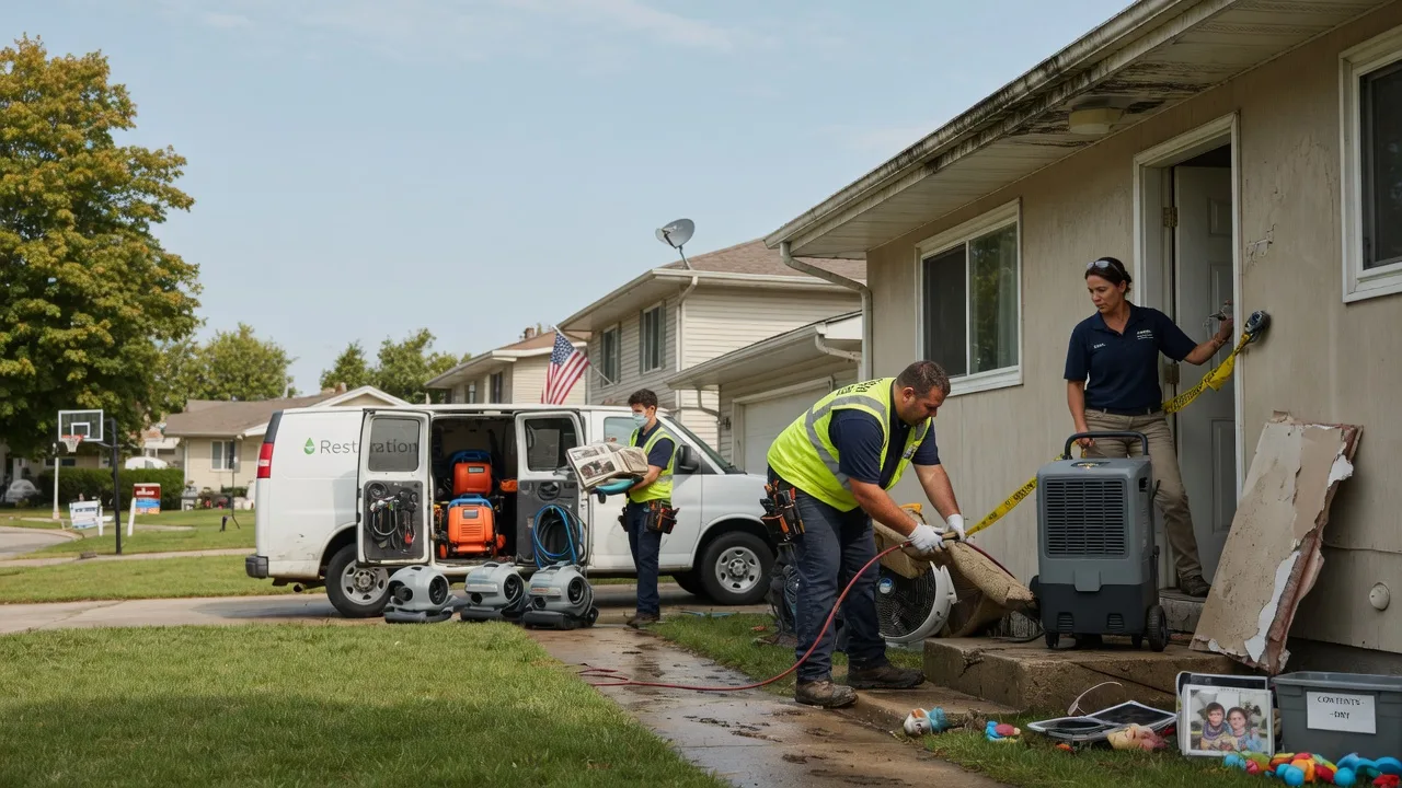 Water Damage Restoration in Saint Libory, IL near me